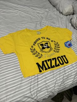 NWT Mizzou Tigers Crop Top