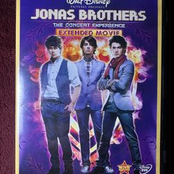 Jonas Brothers - The Concert Experience (DVD, 2009, 2-Disc Set, Includes Digital