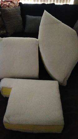 New replacement foam cushions