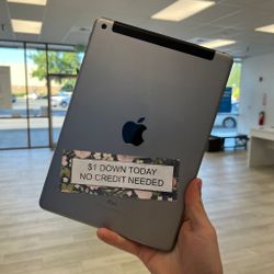 Apple iPad 6th Gen Tablet -90 Day Warranty-$1 DOWN-NO Credit Needed
