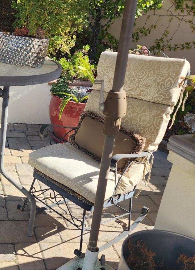 $20-Patio Rocking Chair