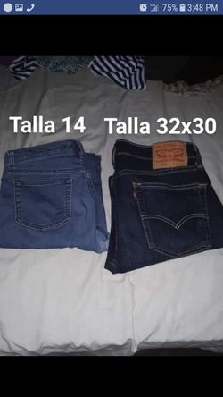 Levis pants and etc .