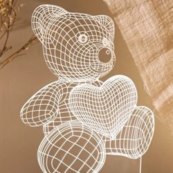 Lámparas De Oso Para Valentine’s