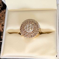 3.67Carot Natural Diamond Ring 14k Gold