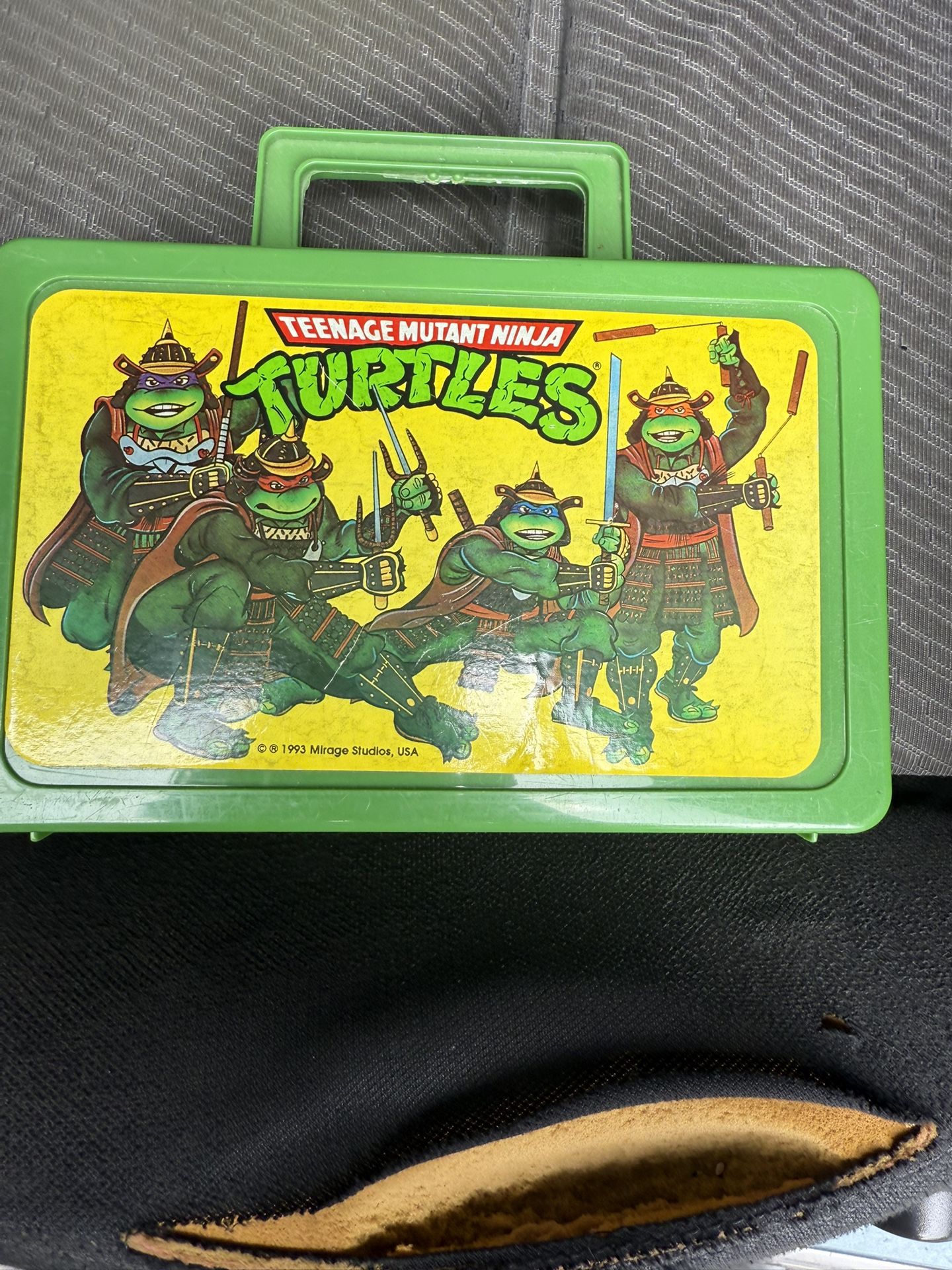 1993 Teenage Mutant Ninja Turtles Pencil Box “ Vintage”