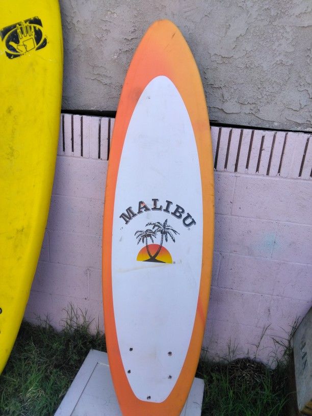 Malibu Rum Promotion Surfboard 