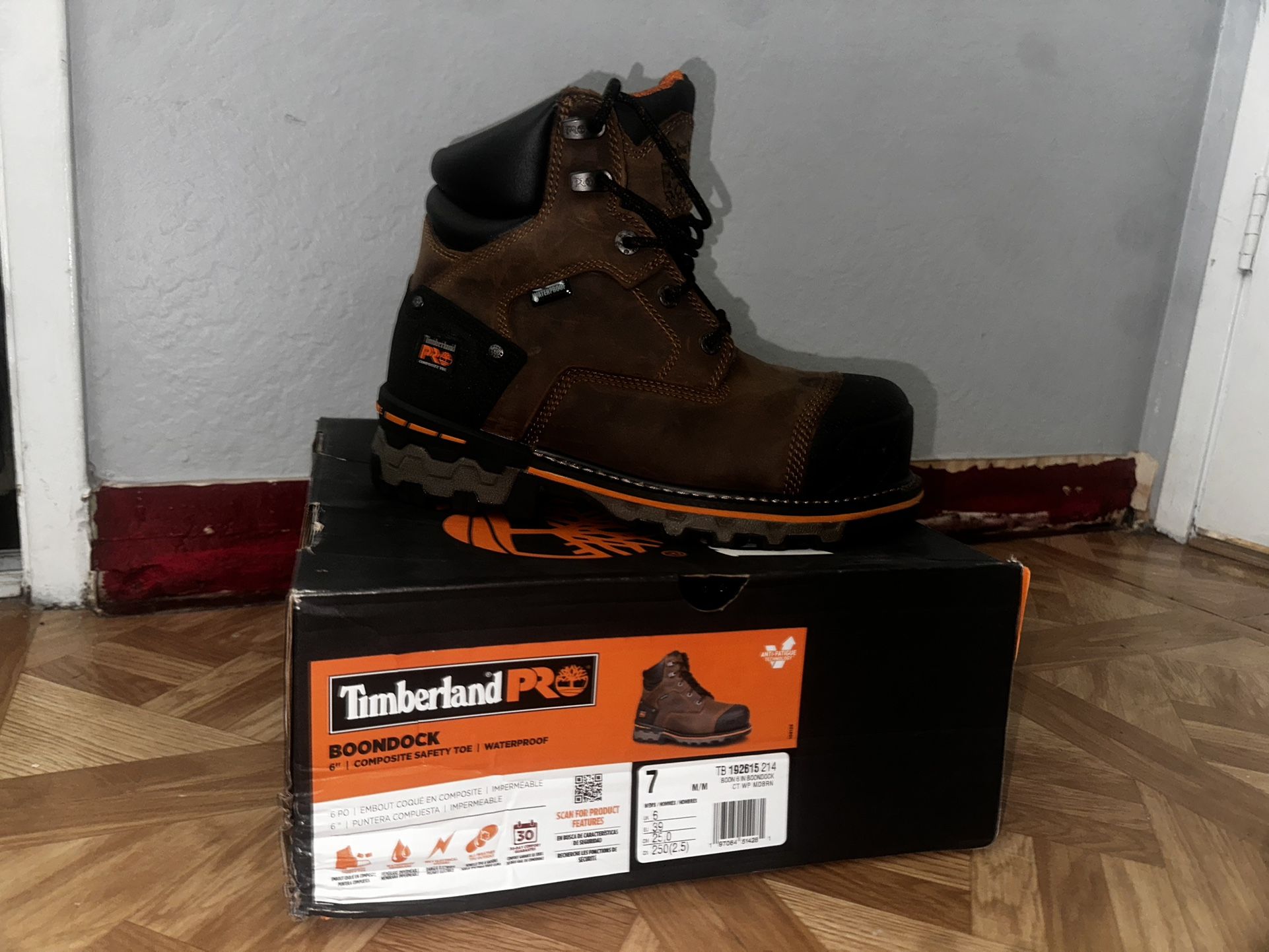 Timberland Steel Toe 6” Boots