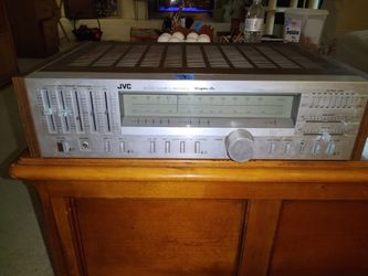 JVC R-S33 VINTAGE AM FM STEREO RECEIVER AMPLIFIER SUPER A WITH GRAPHIC EQUALIZER