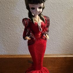 Vintage Big Eyed Doll