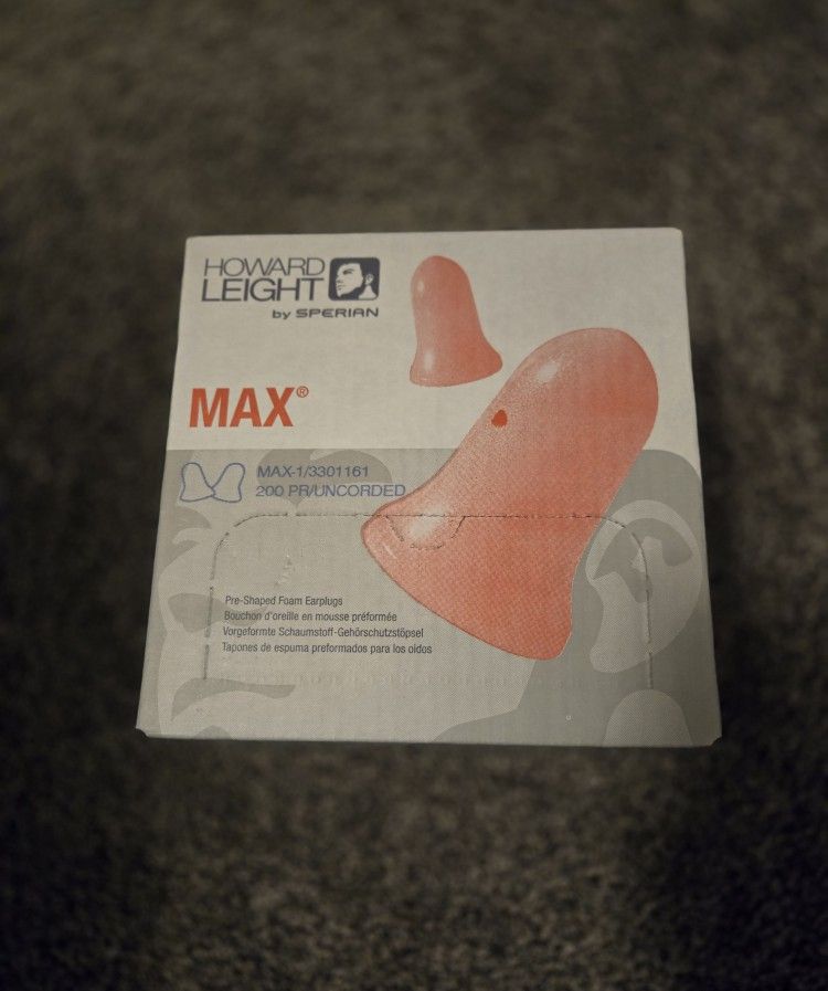 NEW Honeywell Max Earplugs, 200 Count