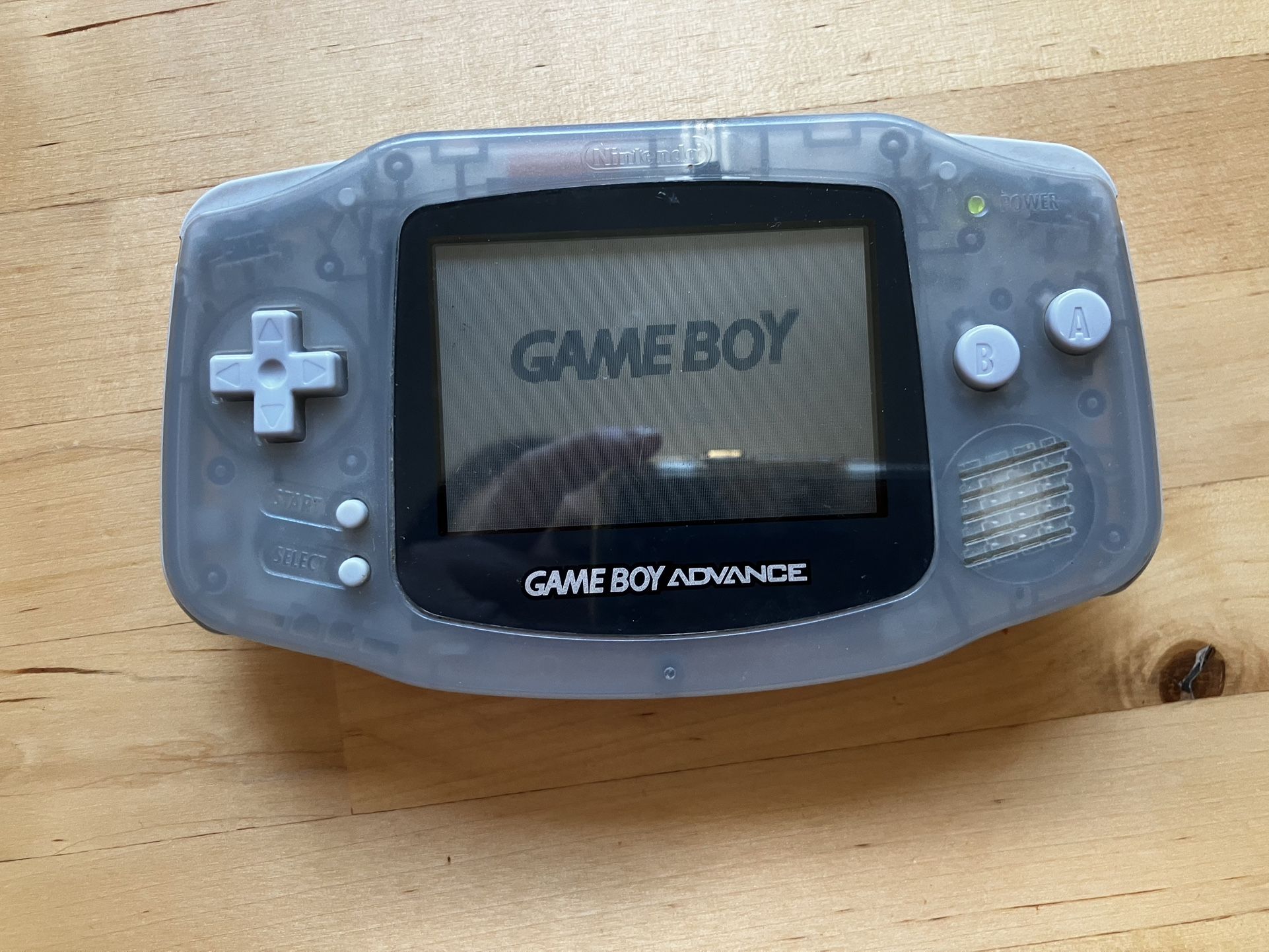Game Boy Advance Color Glacier