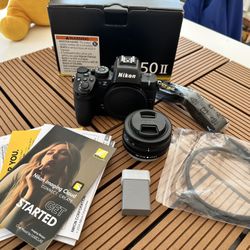 NEW Nikon Z50II Mirrorless Camera with NIKKOR Z DX 16-50mm f/3.5-6.3 VR Lens