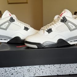Size 11.5M - Air Jordan 4 Retro OG “White Cement”