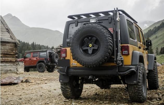 AEV Jeep Wrangler JKU JK Rear Bumper American Expedition Vehicles