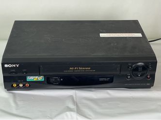 Sony SLV-N55 4-Head Hi-Fi Stereo VHS VCR – Tested & Working