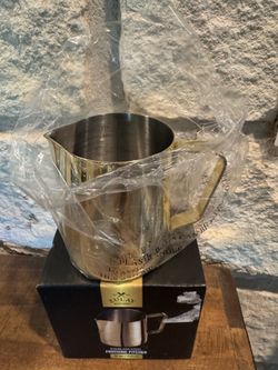 Brand new stainless milk frother pitcher