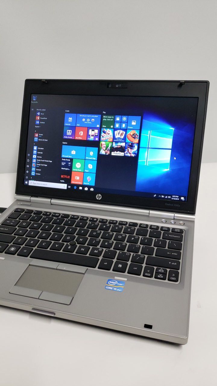 HP EliteBook 2560p Intel i5 8gb ram 120 GB SSD windows 10 pro office 2019 pro laptop computer