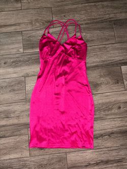 Hot Pink Mini Dress