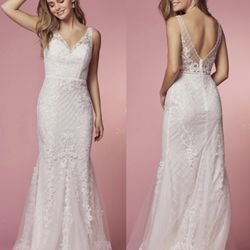 New With Tags Size 10 Wedding Dress $165