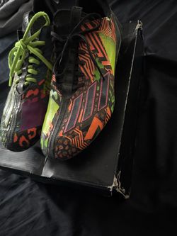 Adidas Soccer Cleats Multicolor Graphic Print