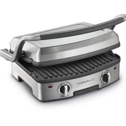 New! Calphalon Removable Plate Nonstick Countertop Grill HE600CG