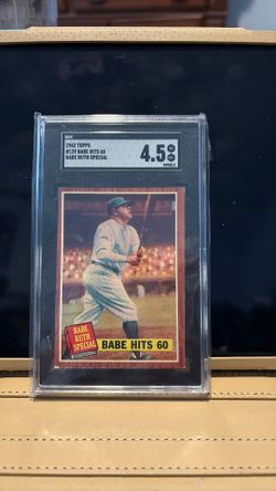 BABE RUTH HITS 60
