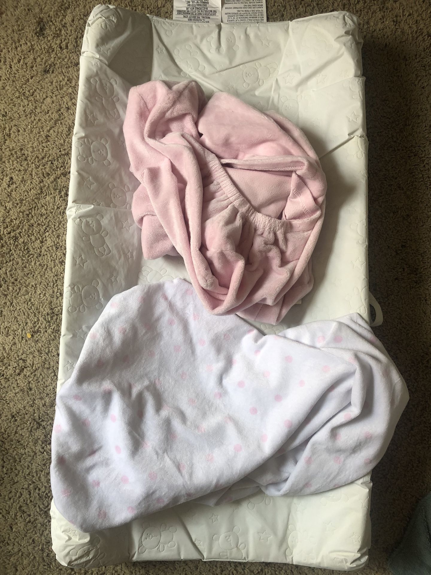 Baby changing bed With Covers