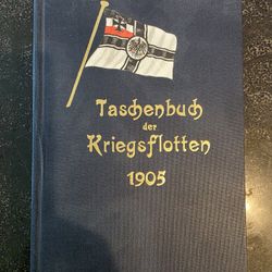 1968 Hardcover Reprint POCKETBOOK OF WARFLEETS 1905