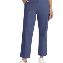 NWT G.H. Bass & Co. women Stylish Chino ankle Pants