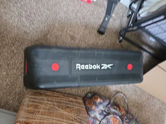 Reebok Adjustable Weight Bench and Workout Deck: Multipurpose Fitness Home Gym Bench for All Types of Training, 20+ Bench Configurations, Red
