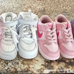 Shoes 4 Pairs of 8c , 1 Pair of 11c