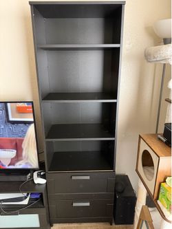 Tall Bookshelf - Black