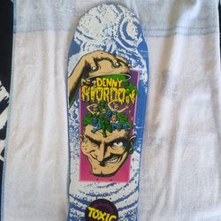 Skateboard deck toxic skateboard
