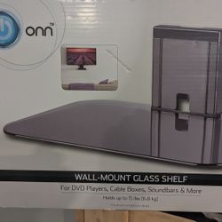 Wall Mount Glass Shelf