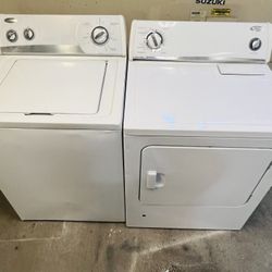 Juego De Lavadora Y Secadora, Whirlpool Heavy, Duty, Tina Grande