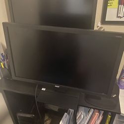 Two Brand New Monitors With USB Ports And A Stand 