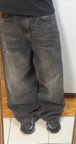 H&M Black Super Baggy Jeans