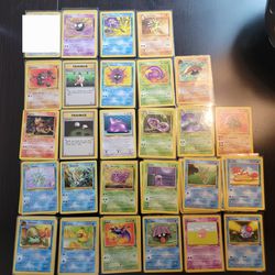 Pokemon Fossil Base Set Vintage Pokémon Cards Trading Collection