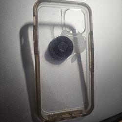 Iphone 12 Mini Clear Case Pop It Holder(can Be Removee)