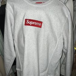 Supreme Box Logo Crewneck Size L FW18