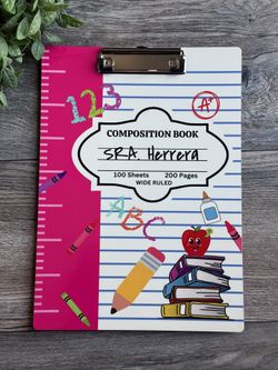 Teacher Gifts/ Teacher Clipboards 