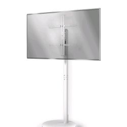 🔥 BRAND NEW Mobile Floor TV Stand w/ RGB Light Base – Fits 18–45” TVs – Adjustable, Modern, Universal Mount
