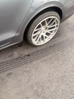 19s staggered rims vw audi bmw fits