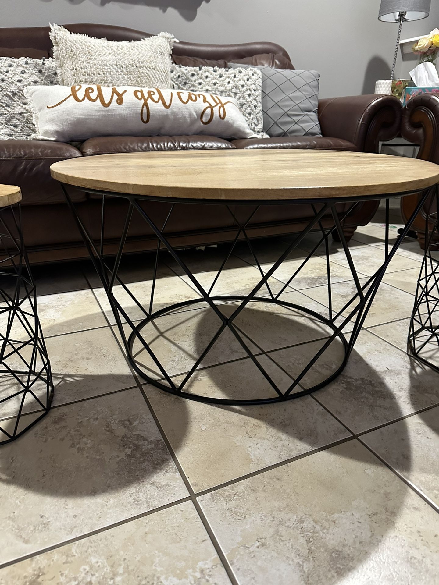 Coffee table And 2 End Tables FCFS