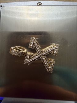 10K GOLD AND NATURAL DIAMONDS ORO
