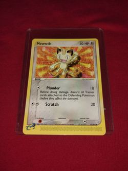 Like Mint 2004 Pokemon - Meowth Game Card - 42/95