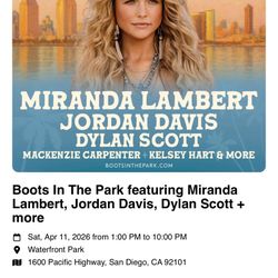 Boots In The Park Pit Pass 