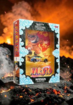 Hot Wheels Collectors Anime Series Naruto Nissan Silvia S15 Brand new sealed