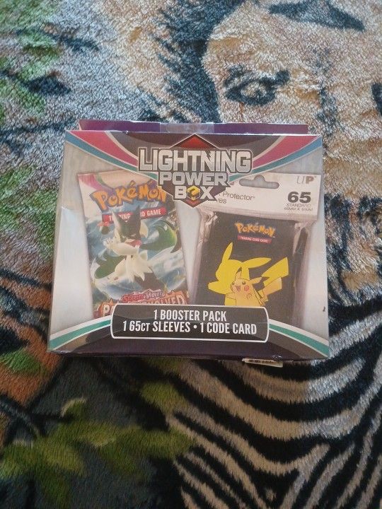 Pokémon TRADING CARD GAME LIGHTING POWER BOX