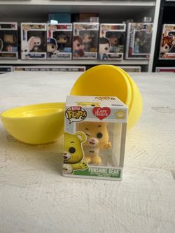 BITTY Funshine Bear Care Bears Easter Egg 1" Funko Pop Animation Cartoons 80s TV
